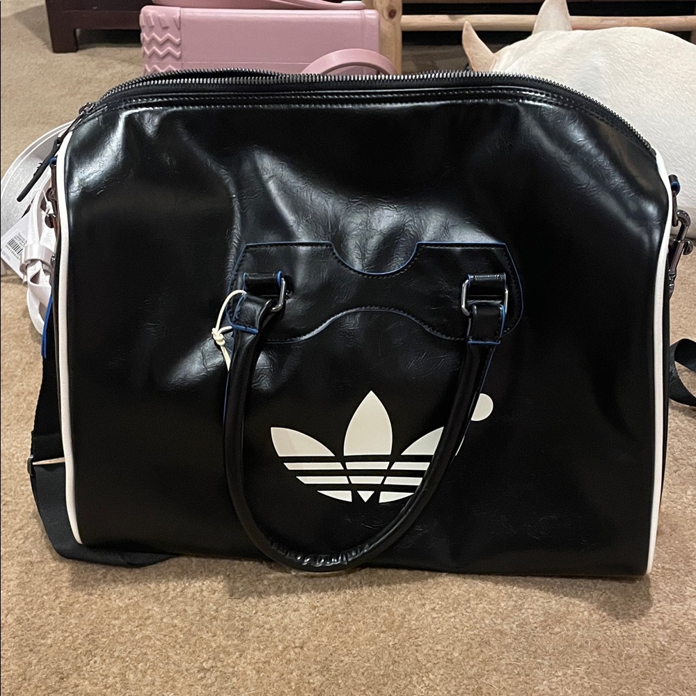 Adidas Black and White Women's Bag